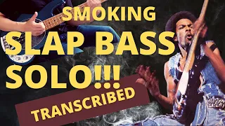 Louis Johnson Slap Bass Solo [Bass tab+notation]