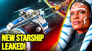 AHSOKA'S New Starship Designs LEAKED in Lego Set! Plus, SDCC Comic Con 2023 Exclusives Unveiled!