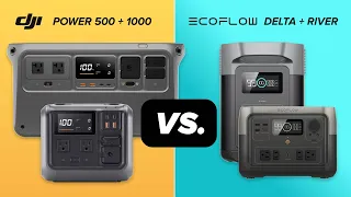 COMPARED: DJI Power 500 & 1000 vs. Ecoflow River 2 Max & Delta 2 - Best Portable Power Station 2024