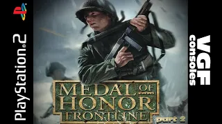 Medal of Honor: Frontline PS2 VGF consoles LIVE(2) с микрофоном