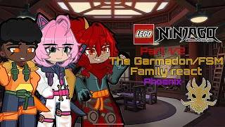 •The Garmadon/FSM Family react• {Ninjago Gacha life 2} Part 1/2 (read desc)