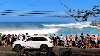 the Eddie surfing competition  north shore Oahu Hawaii