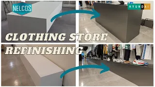 Clothing Store Refinishing "Feuille Luxury" with Bodaq Interior Film