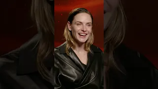 Rebecca Ferguson teaches Swedish to interviewer (and fails) 😂🇸🇪