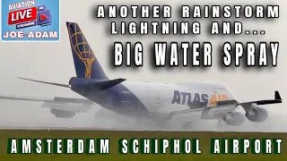 Rainstorm Arrivals at Amsterdam Schiphol Airport Live | Saturday 05.25.2024