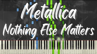 Nothing Else Matters - Metallica - Piano Tutorial