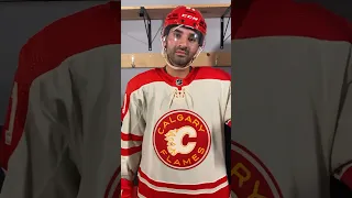 Bringing The Heat 🔥 Check Out The Calgary Flames Heritage Classic Jerseys