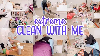 EXTREME CLEAN WITH ME  // CLEANING MOTIVATION // DECLUTTERING AND ORGANIZING // BECKY MOSS