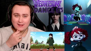 Wednesday Dance (feat. Poppy Playtime) | SHORTS Reaction
