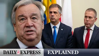 UN's António Guterres 'shocked' by Israel's reaction to Hamas comments | EXPLAINED