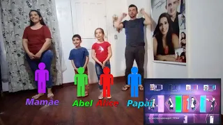 Família Craft - dançando Just dance 4  - One Direction - What Makes You Beautiful Dança