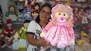 BONECA BEBÊ LILICA NO POTE - IMPOSSÍVEL NÃO SE  APAIXONAR - VAMOS  APRENDER.