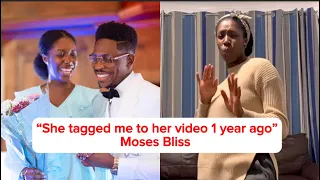 Moses Bliss shares how His wife to be Marie, tagged him to a video 1 year ago & they became friends