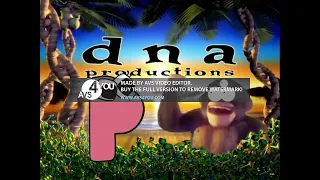 Lowercase P Drops by DNA Productions Logo 2002