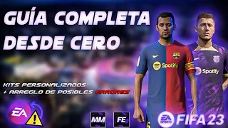 Como CREAR y PONER tus propias EQUIPACIONES en FIFA 23 paso a paso y GRATIS! + ARREGLO de ERRORES EA