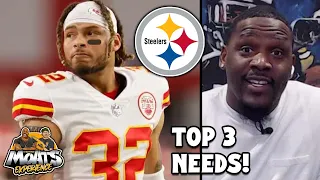 Top 3 Areas Of Needs For The Pittsburgh Steelers