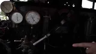 New South Wales Steam Trains - Inside the Cab of 3265