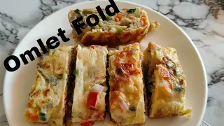 Omlate Fold | Is Tarah Se Banaye Omlate| Easiest Way Omlate Fold | by Arzoo mom kitchen