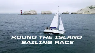1200 boats round the Isle Of Wight race