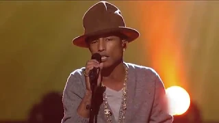 Pharrell Williams & Brad Paisley  -  Here Comes The Sun (Tribute to The Beatles, 2014),  HQ audio