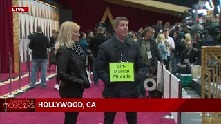 Oscars countdown from red carpet