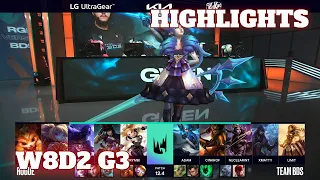 RGE vs BDS - Highlights | Week 8 Day 2 S12 LEC Spring 2022 | Rogue vs Team BDS W8D2