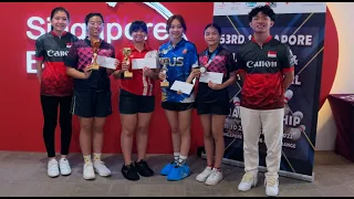 53rd Singapore Nationals & 8th National Youth Championships 2023