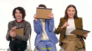 Il cast di Stranger Things fa il "BFF TEST", sono veramente migliori amici? || SUB-ITA