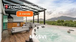 Espetacular Cobertura Duplex à venda em Florianópolis/SC