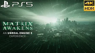 The Matrix Awakens An Unreal Engine 5 Experience | Full Demo Gameplay on PS5 [4K 60FPS HDR]