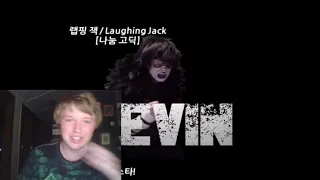 Reacting to Eyeless Jack vs. Laughing Jack (Epic Rap Battle Parodies)