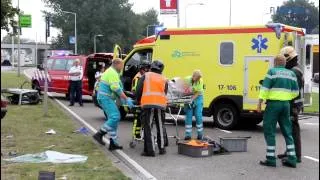 Vier gewonden bij aanrijding - Hoofdweg Capelle a/d IJssel