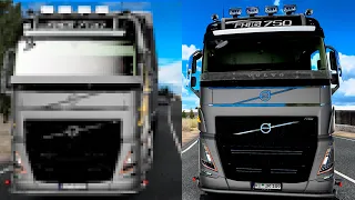 LOW vs ULTRA Graphics Comparision Euro Truck SImulator 2