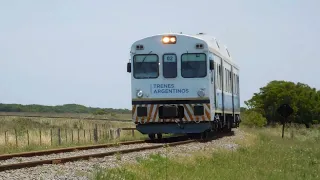 Tren a Divisadero de Pinamar - Tripla CAF 593 "Camello" Nº02 en Pinamar!