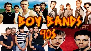 NSYNC, Backstreet Boys,Take That, Westlife, O Town, B2K, Savage Garden, 98 Degrees, A1