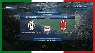 Serie A 2016-17, Juve - AC Milan (Review)