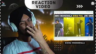 Reaction on Sidhu Moosewala - Dubai Live Show
