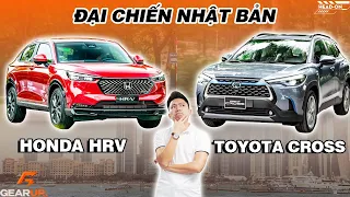 Honda HR-V vs Toyota Cross-2 thái cực trái ngược trong phân khúc | GearUp Head on