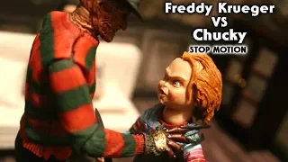 Freddy Krueger vs Chucky Stop Motion