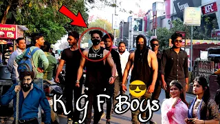 K G F - 2 Boys Goes In Public 😎 | Epic Reactions | Fake Bouncers Prank | Fitness Master Deepak