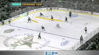 Milan Lucic's Perfect Positioning Leads to Impressive One-Timer Goal Against Stars