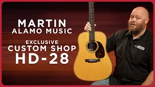 A Perfect Guitar Gets Even Better: The New Martin Custom Dreadnought Alamo Exclusive