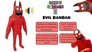 I MADE Garten of Banban 3 SOUNDBOARD ALL VOICE LINES of All Characters Garten of Banban 3