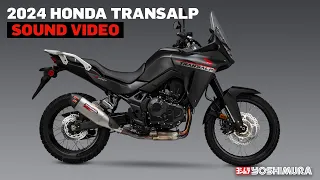 2024 Honda Transalp Sound. Stock Vs. Yoshimura RS-12 ADV slip-on