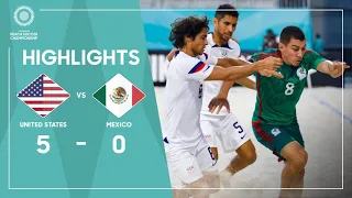 United States 5-0 Mexico | Concacaf Beach Soccer Championship