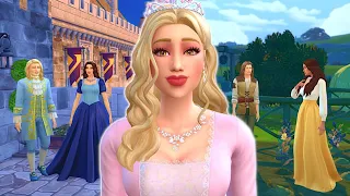 Living as an actual princess in the sims 4! // Sims 4 royalty mod