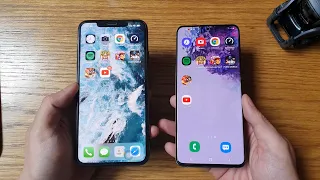 Samsung Galaxy S20 Plus vs iPhone 11 Pro Max | Video test Display, Speed Test, Camera Comparison