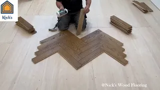 How to Install Herringbone Wood Flooring