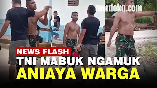 Prajurit TNI Ngamuk saat Mabuk, Nekat Aniaya Warga di Pulau Seira Maluku