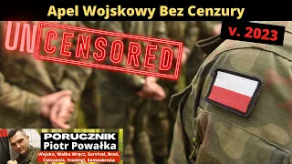 Apel Wojskowy BEZ CENZURY v. 2023 [Dobrowolna Zasadnicza Służba Wojskowa]